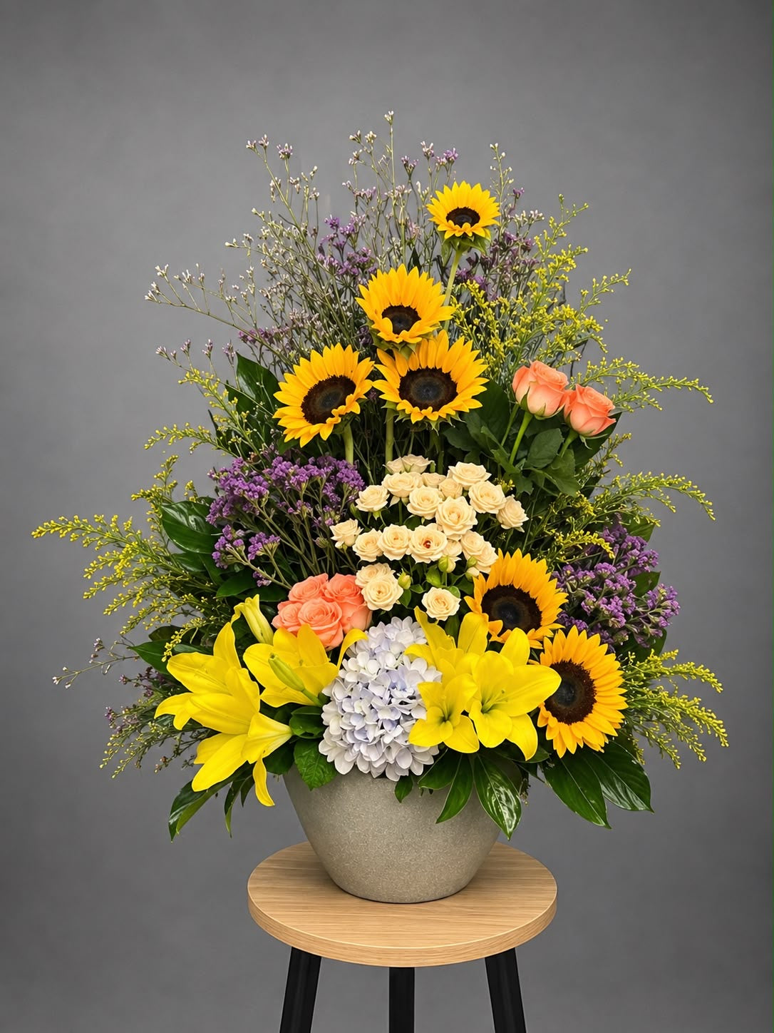Golden Horizon Blooms