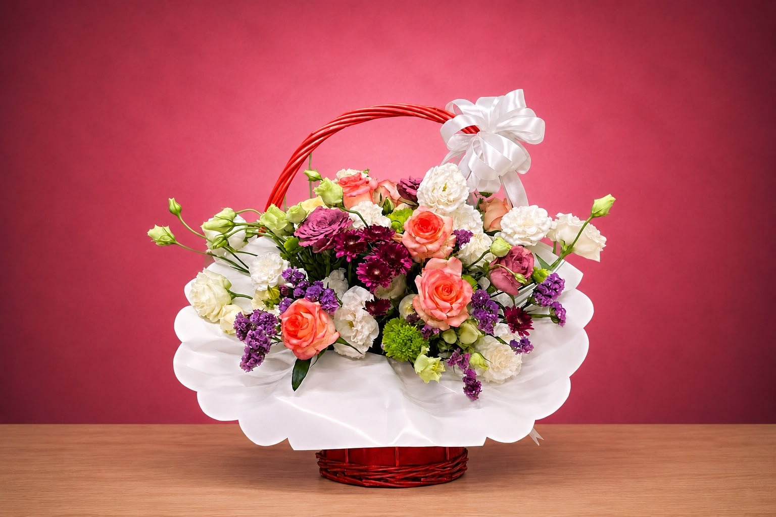 Pastoral Elegance Basket